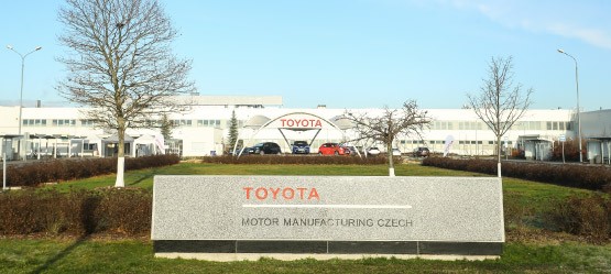 Toyota Motor Manufacturing Czech Republic s.r.o, localizata in Kolin.