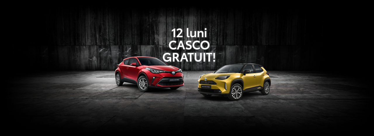 Promotie Toyota Romania - bonus asigurare auto CASCO 